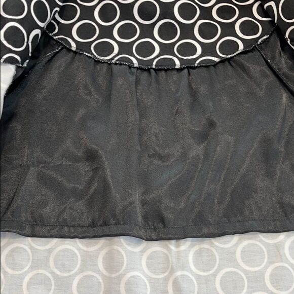 NY Collection Crop Circle Print Blazer Sz S - Picture 9 of 11